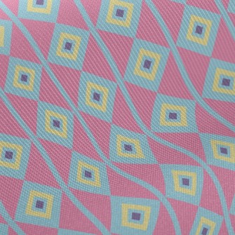 Stacking Diamond Cubes Midweight Cotton Poplin