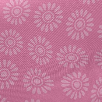 Sweet Sun Flower Midweight Cotton Poplin