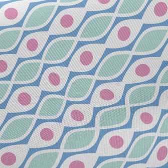 Mysterious Little Waves Midweight Cotton Poplin
