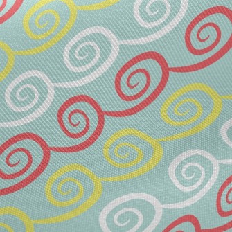Tricolor Cirrus Clouds Midweight Cotton Poplin