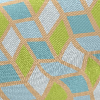Mosaic Waves Midweight Cotton Poplin
