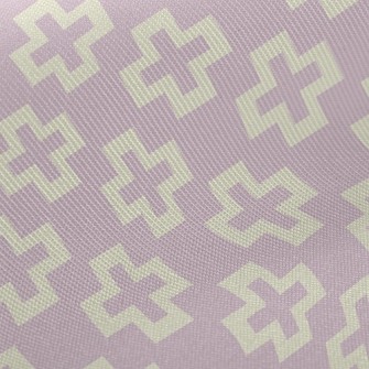 Stacked Cross Midweight Cotton Poplin