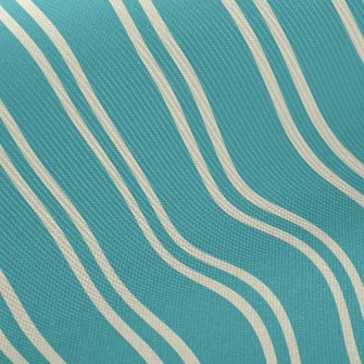 Thick And Thin Stripes Midweight Cotton Poplin