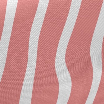 Diagonal Stripes Midweight Cotton Poplin