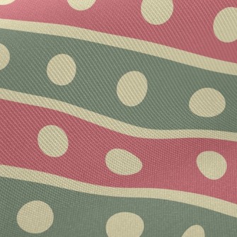 Diagonal Dots Midweight Cotton Poplin