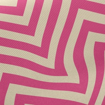 Bright Twists And Waves Midweight Cotton Poplin