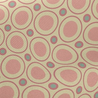 Multi-Layer Circle Dots Midweight Cotton Poplin