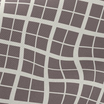 Mesh Staggered Rhombus Midweight Cotton Poplin