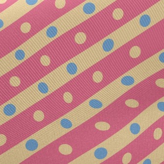 Dotted Lines Midweight Cotton Poplin