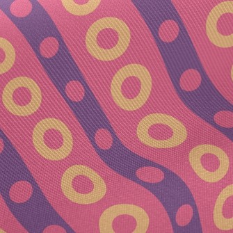 Big And Small Dot Lines Midweight Cotton Poplin