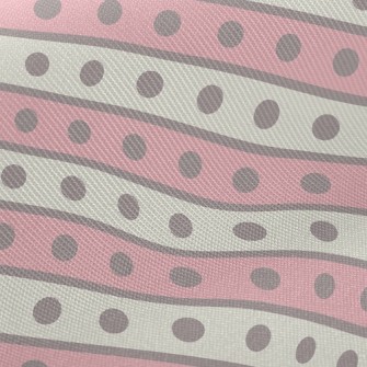 Dotted Lines Midweight Cotton Poplin