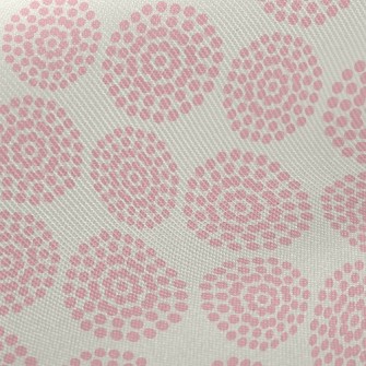 Dot Combination Flowers Midweight Cotton Poplin