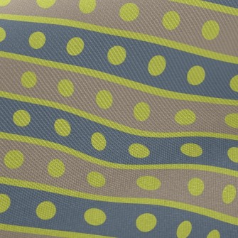 Dotted Lines Midweight Cotton Poplin