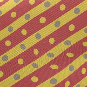 Dotted Lines Midweight Cotton Poplin