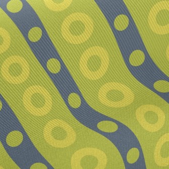 Big And Small Dot Lines Midweight Cotton Poplin