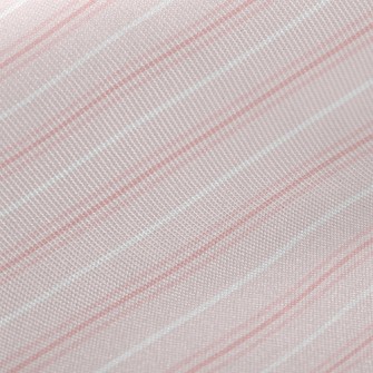Elegant Style Horizontal Strip Midweight Cotton Poplin