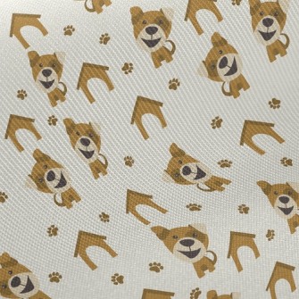 Big Head Dog House Midweight Cotton Poplin