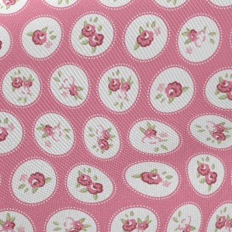Circle Protects Roses Midweight Cotton Poplin