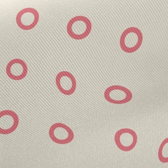 Simple Small Circle Midweight Cotton Poplin