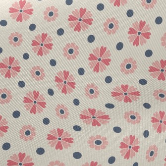 Pink Cosmos Midweight Cotton Poplin