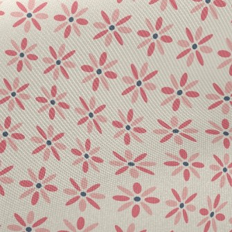 Radial Flowers Midweight Cotton Poplin