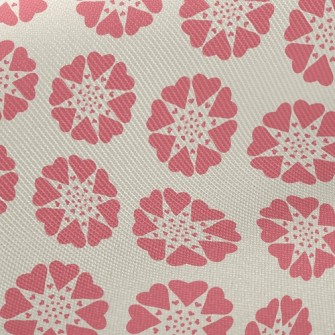 Love Combination Flowers Midweight Cotton Poplin