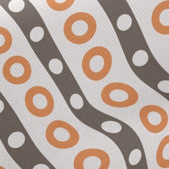 Polka Dot Stripes Midweight Cotton Poplin