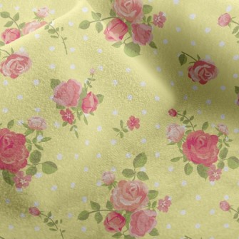 Cute Little Rose Micro Fleece