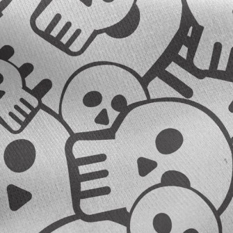 Funny Skull Jersey Backed Fleece