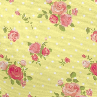 Cute Little Rose Pongee