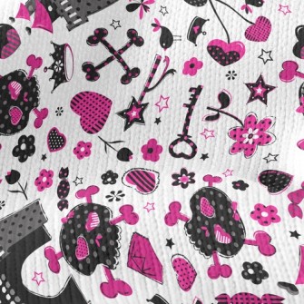 Happy Skull Stretch Jersey