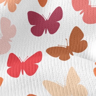 Gradient Color Butterfly Stretch Jersey