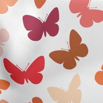 Gradient Color Butterfly Lightweight Cotton Poplin