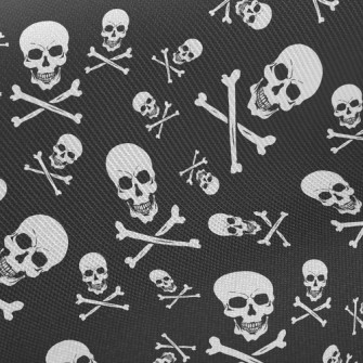Skull Logo Midweight Cotton Poplin