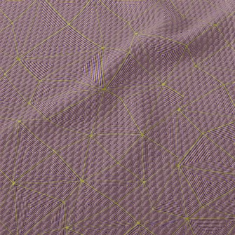 Three-dimensional Triangle Birdseye Piqué