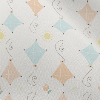 Cute Cartoon Kite Chiffon