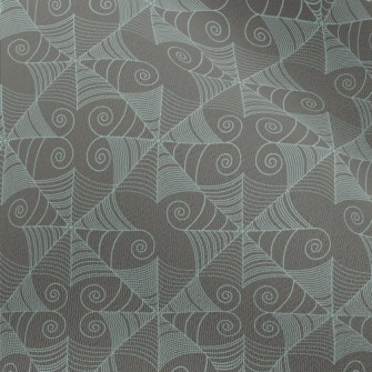 Light Blue Swirls Chiffon