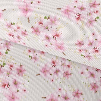 Hand Drawn Cherry Blossom Tree Waterproof Oxford