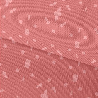 Pink Geometric Pattern Waterproof Oxford