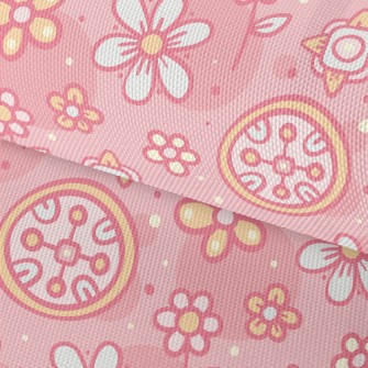 Girl Flower Graffiti Waterproof Oxford
