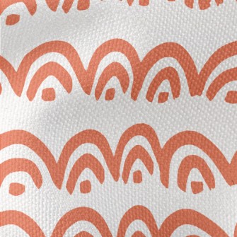 Hand Drawn Arch Doodle Waterproof Canvas