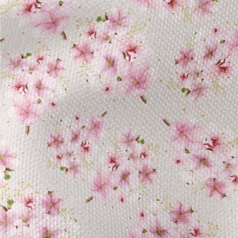 Hand Drawn Cherry Blossom Tree Waterproof Canvas