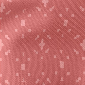 Pink Geometric Pattern Waterproof Canvas