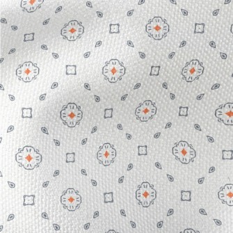 Symmetrical Hand-drawn Graphic Waterproof Canvas