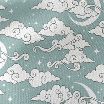 Hand Drawn Fairy Tale Starry S Waterproof Canvas