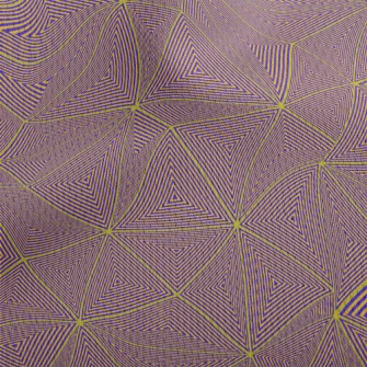 Three-dimensional Triangle Athletic Mesh Flat Back