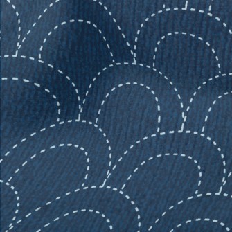 Japanese Sashiko Embroidery Terry