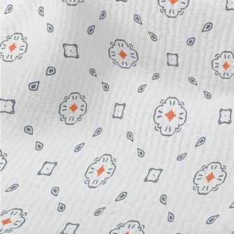 Symmetrical Hand-drawn Graphic Terry