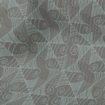 Light Blue Swirls Terry