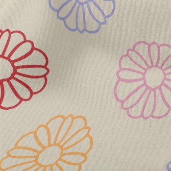 Colorful Vector Flowers Terry